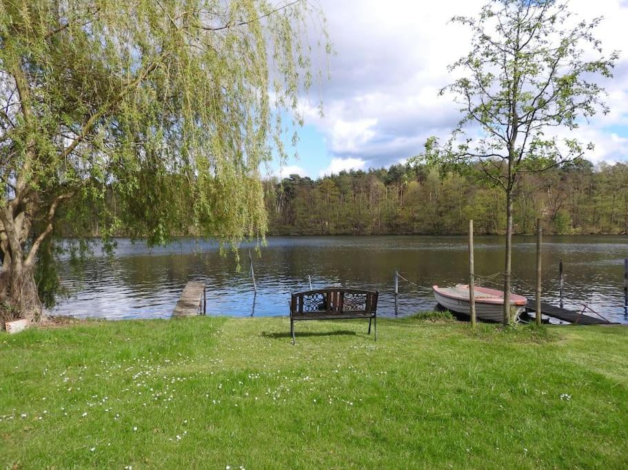 Dachwohnung Mit Wasserblick Und Eigenem Bootssteg Берлин Экстерьер фото